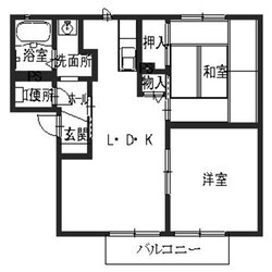 コスモスハイツの物件間取画像